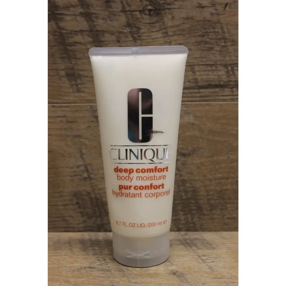 Clinique Deep Comfort butter rich fragrance free body‎ moisture cream FLAW